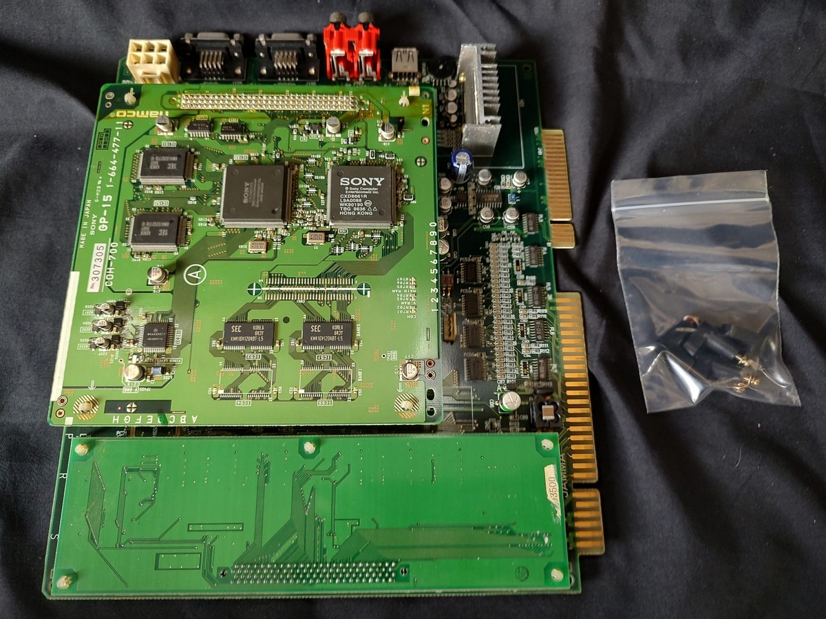 TEKKEN 3 NAMCO Arcade PCB System JAMMA Board, Working TEKKEN 3 NAMCO Arcade PCB System JAMMA Board, Working