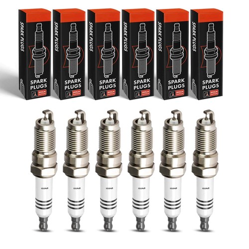 6x Iridium & Platinum Spark Plugs for Chevy Malibu 02-06 Silverado 1500 10-13 - Picture 12 of 12