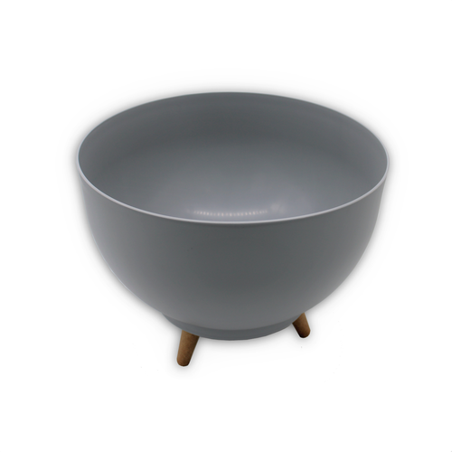 Bowl Planter Plant Pot Legs Oval Flower Modern Decorative Saucer Indoor