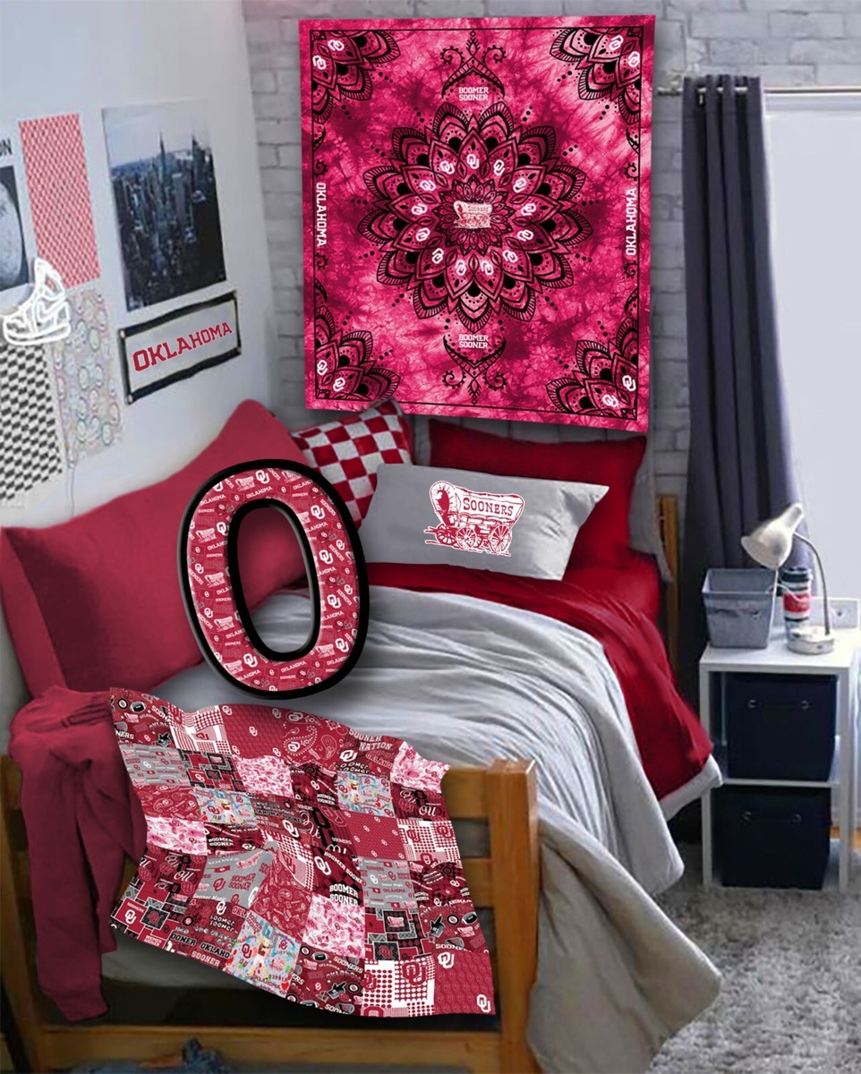 Officially Licensed Oklahoma Sooners Fleece Blanket/Tapestry-48