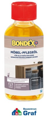 BONDEX Möbelpflege Öl farblos 150 ml / Holzöl / Schutz und Pflege /#873314