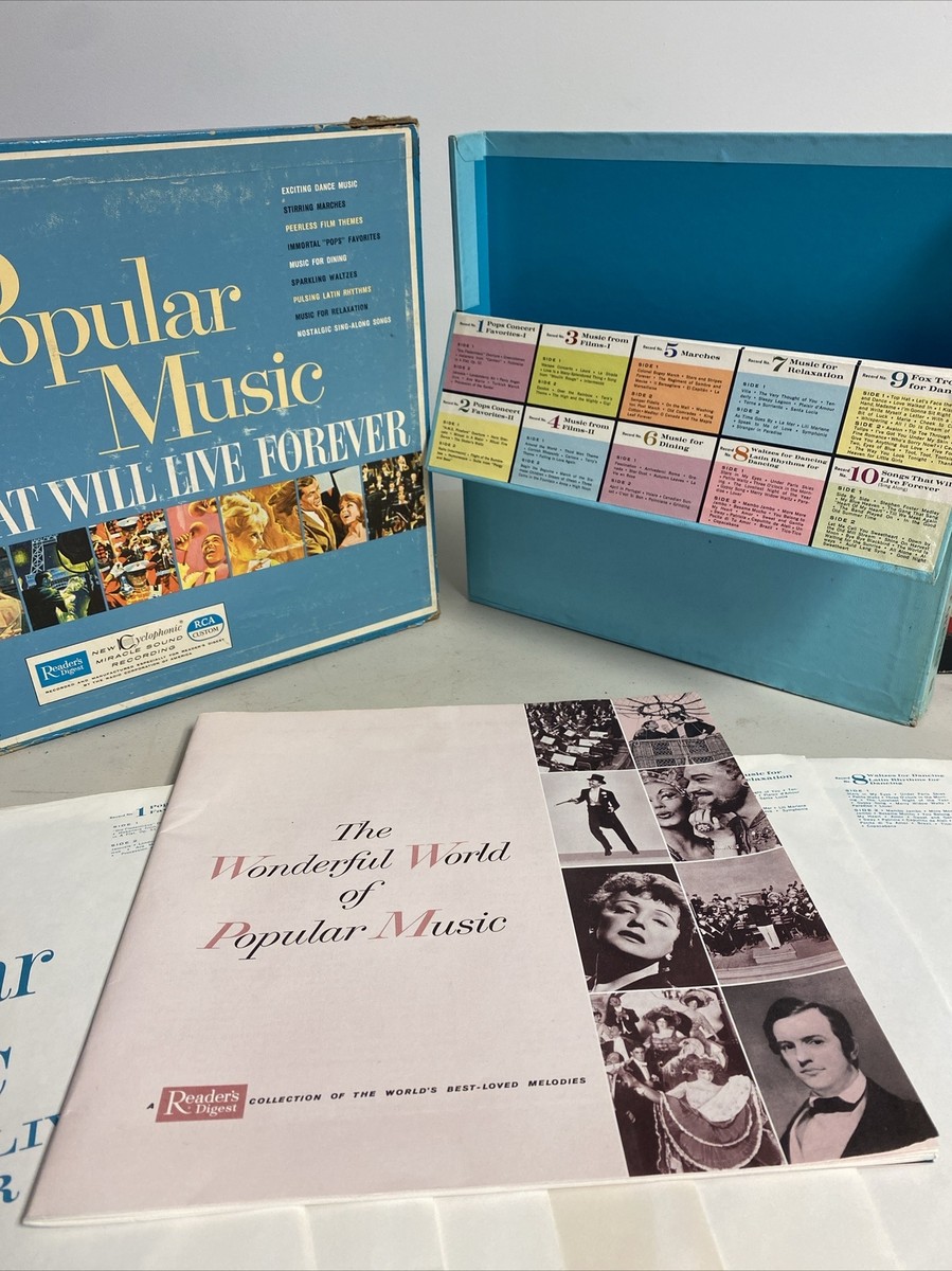 Vinyl Set Popular Music That Will Live Forever | eBay