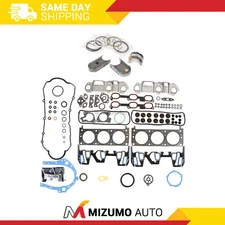 Full Gasket Set Bearings Rings Fit 96-05 Pontiac Chevrolet Pontiac 3.4 OHV