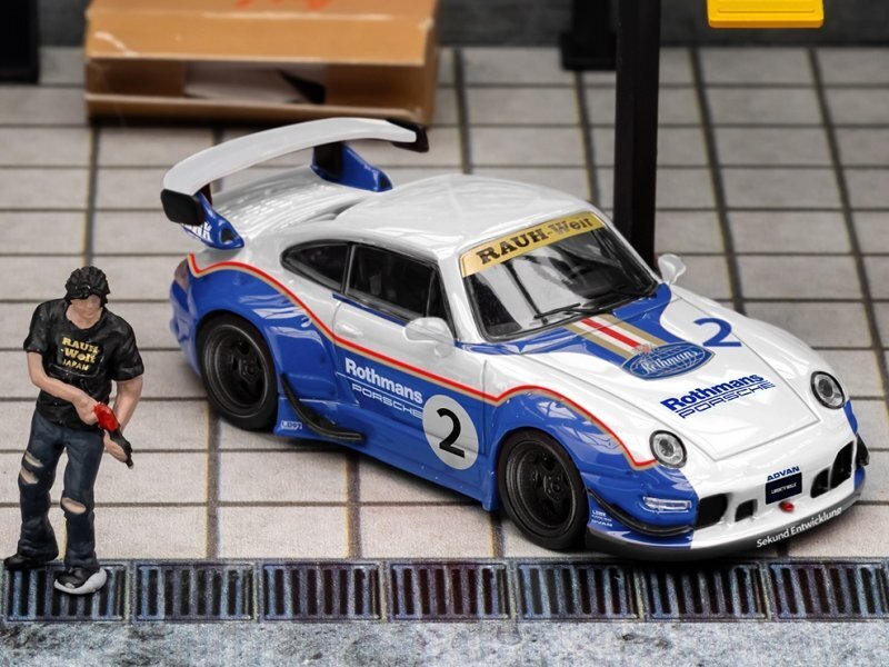 ミニカー Fuelme 1/64 RWB993 ROTHMANS PORSCHE 911 - RWB 993 + Figure - Rothmans - STAR 1:64 | eBay UK