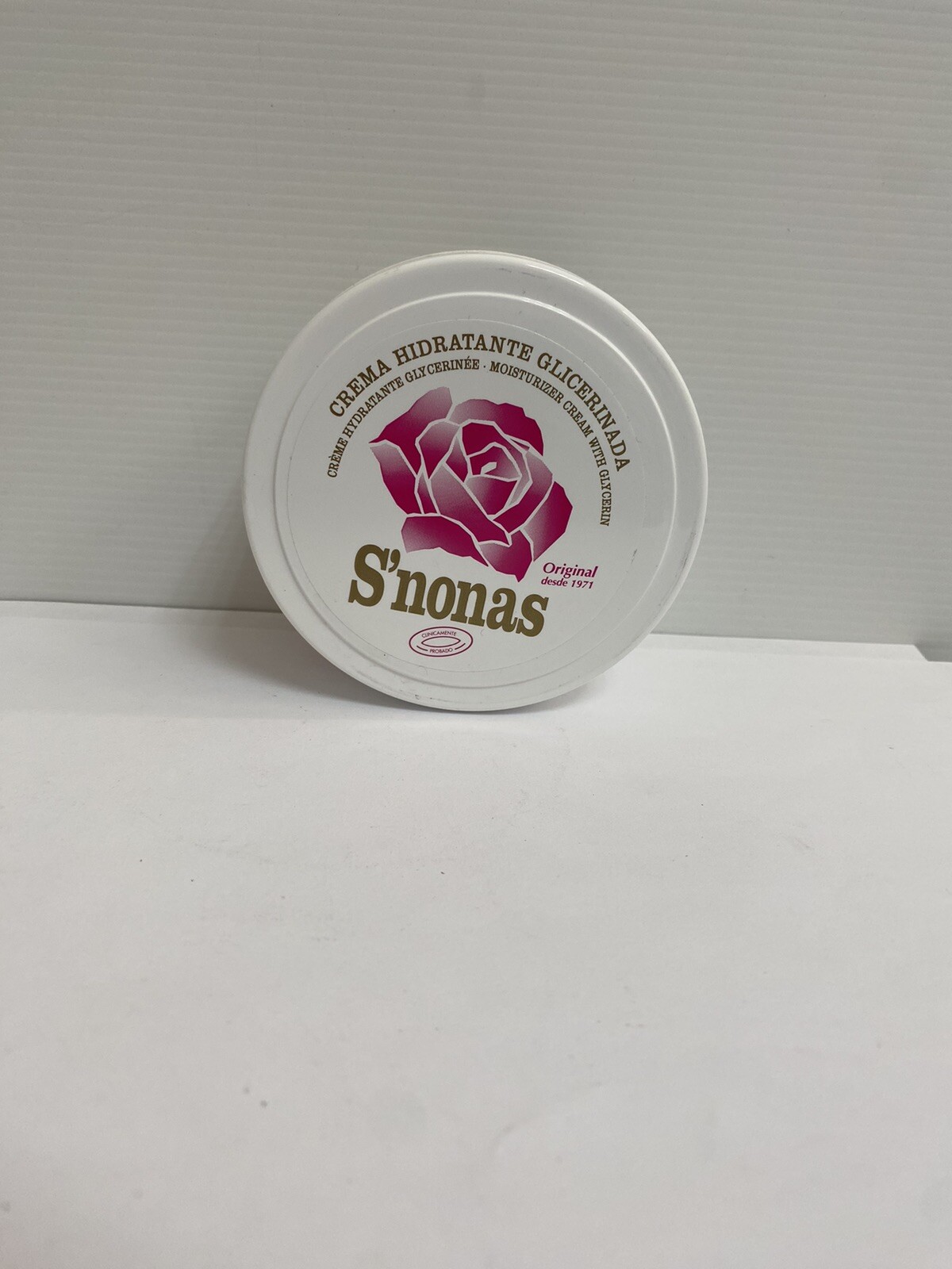 S'NONAS Glycerin Handcreme — 200 Ml, Intensiv Feuchtigkeitsspendend — Schnell Einziehend, Nicht Fettend