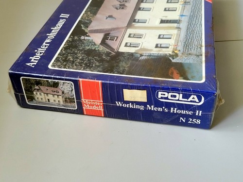N Scale POLA Building 258 Working Men's House II for Factory Workers Sealed Kit - Picture 3 of 3