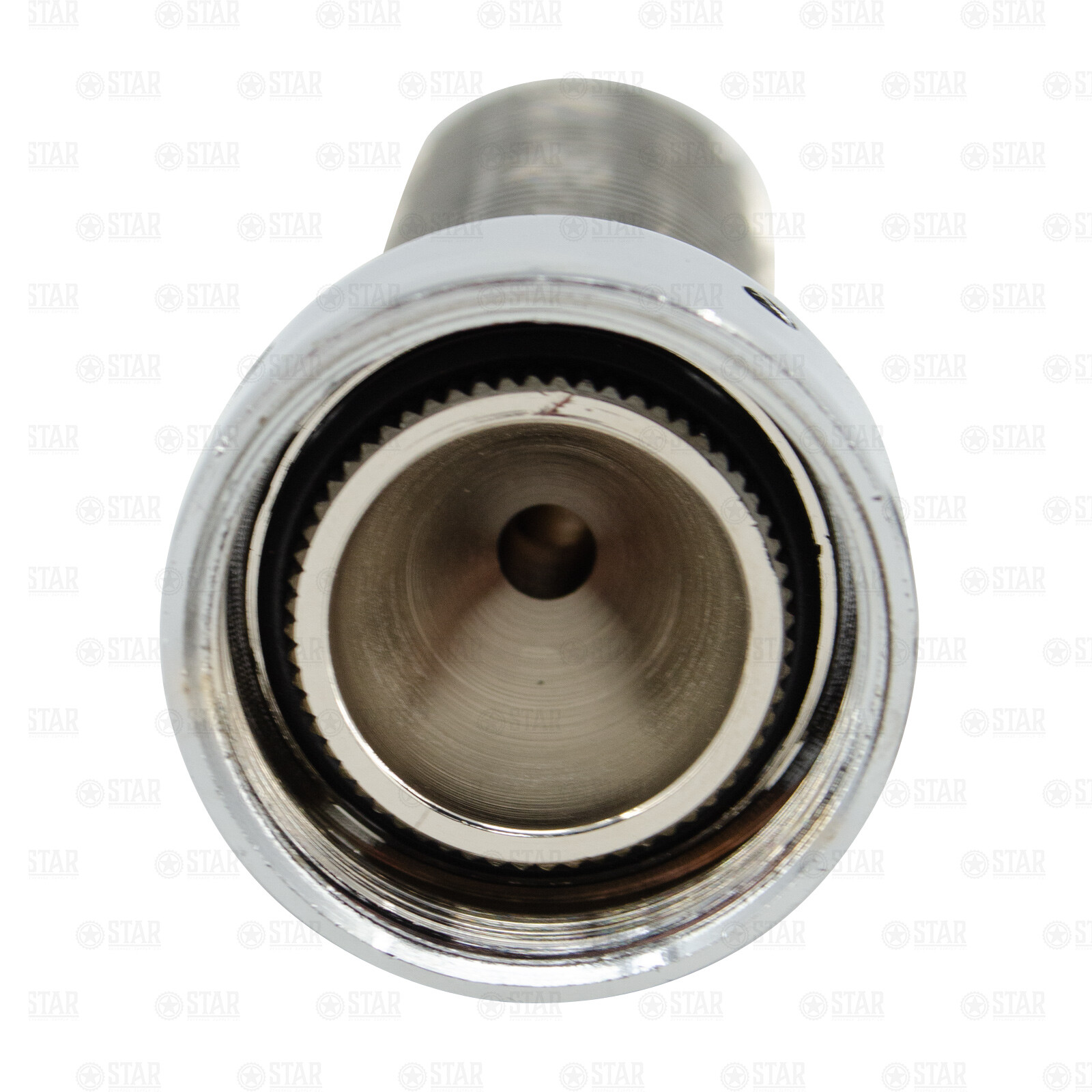 4" Stainless Steel 304 Draft Beer Kegerator Faucet Shank with 1/4" Hose