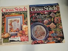 Lot of 2 BH G Cross Stitch  Country Crafts--Charts  Instructions--Free Ship