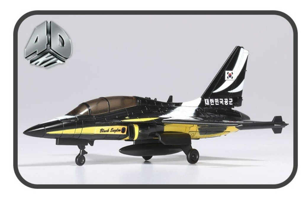 Academy 4D Puzzle Series ROKAF T-50B Black Eagles 15400 Korea Air