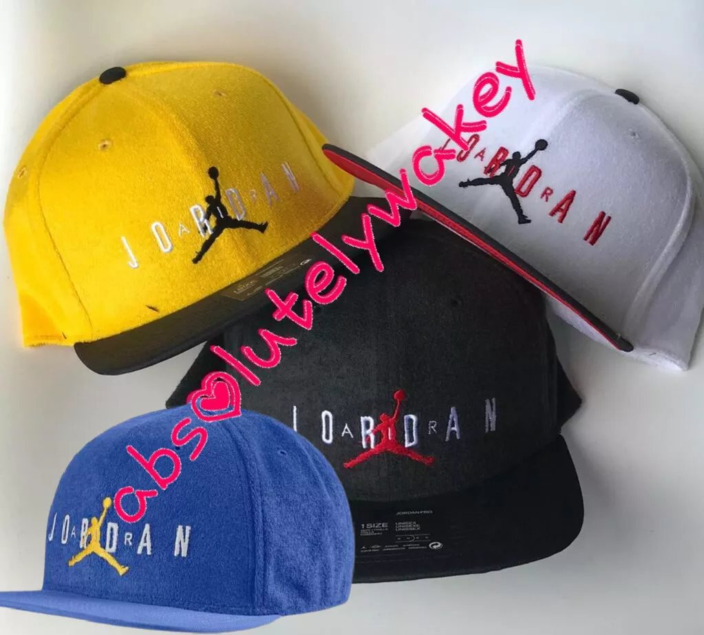 Nike Jordan Pro Sport DNA Cap Jumpman Embroidered Air Jordan Logo Snapback Hat