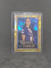 2022-23 Topps Chrome Sapphire UEFA Womens Lieke Martens Queens of Football PSG