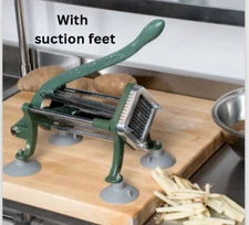 1/4"  Commercial Restaurant Pub Countertop French Fry Potato Cutter Slicer