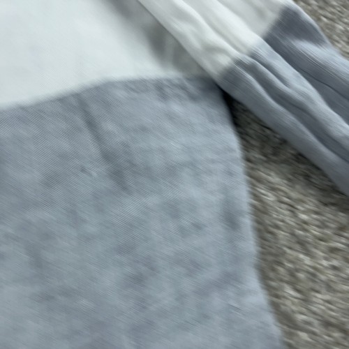 Camisa Eleventy Para Hombre Grande Blanca Gris Lino Abotonada Transpirable Oficina Carrera - Imagen 5 de 11