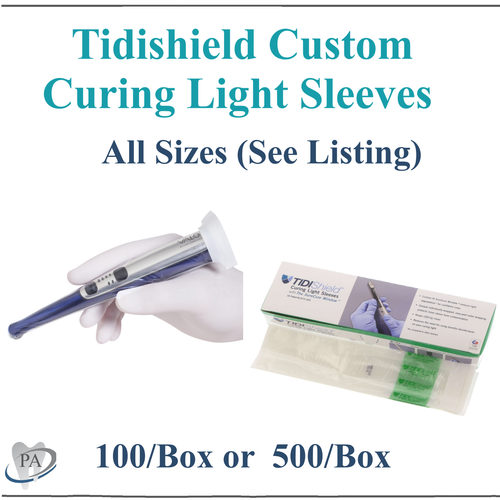 Dental Tidishield Curing Light Cover Custom Sleeves for Ultradent Valo