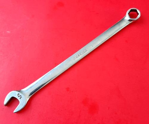 Snap-on Tools USA 3/8" SAE Combination Wrench 6 Point OSH12 Initials Engraved