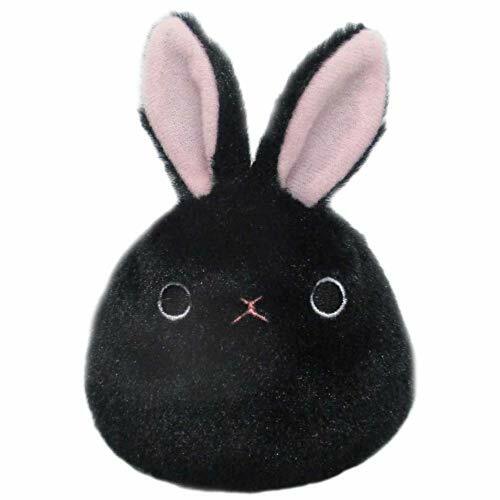 black stuffed rabbit