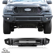 Barde Front Bumper For 2019-2023 Ford Ranger Truck Guard With Fog Lights Black