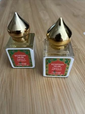 NEMAT EGYPTIAN MUSK FRAGRANCE OIL 10ml./1/3 FL. OZ.  A WONDERFUL SCENT LOT OF (2