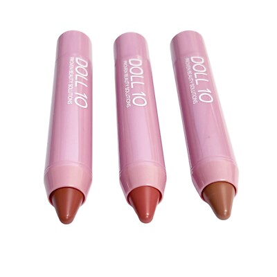 3 Doll 10 Doll Skin Genius Lip Stick Crayon Worth It, You re Magic & Within NEW
