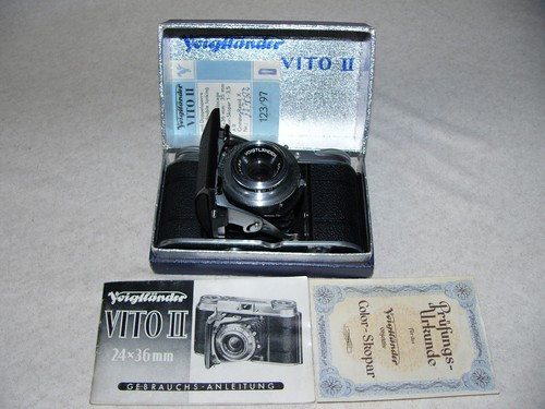 Voigtländer VITO II 2. Version Colo-Skopar in OVP !!! - Bild 10 von 10