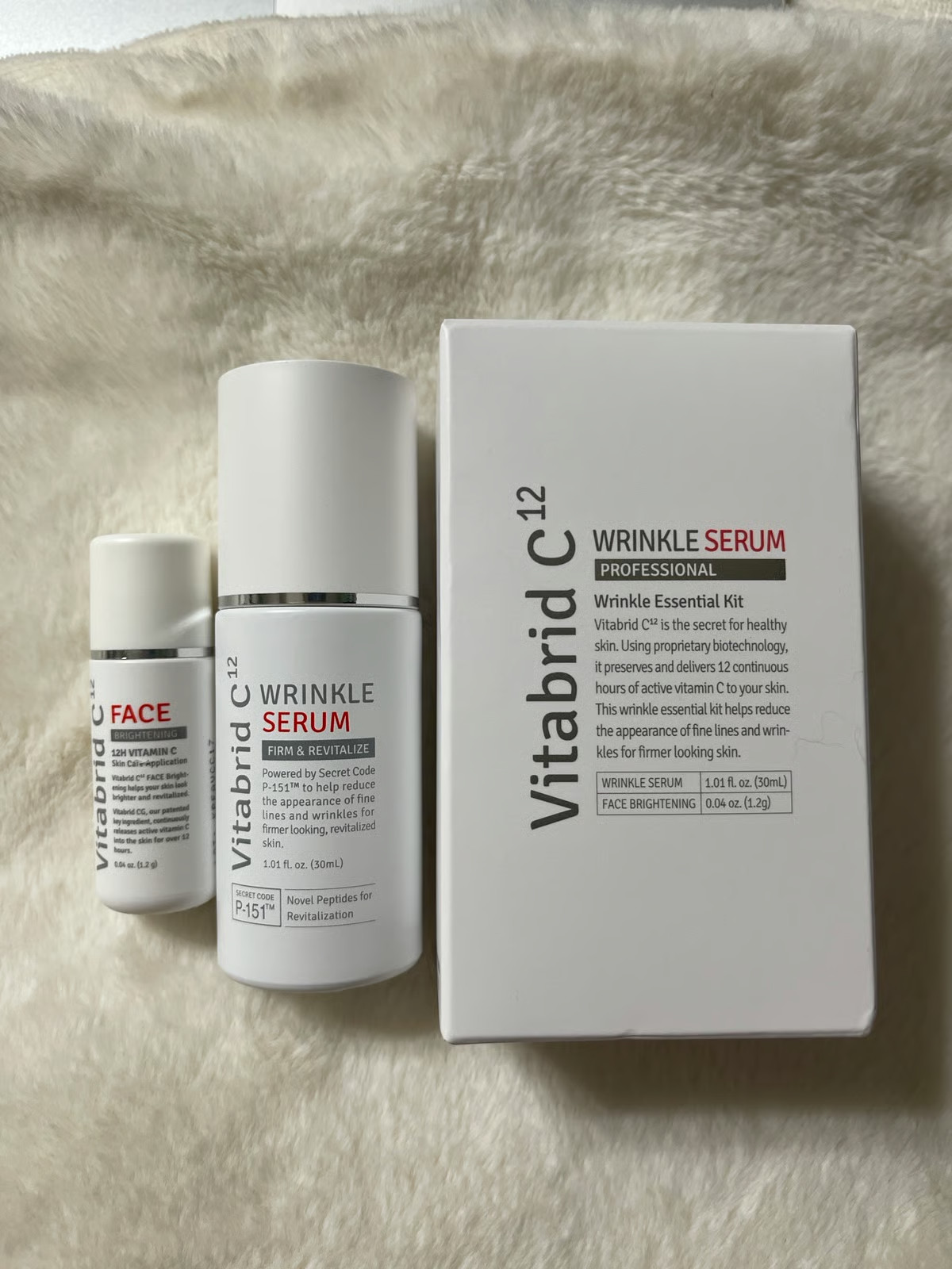 2pc Kit Wrinkle Essential Kit, Brightening