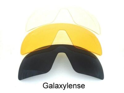 Galaxy Replacement Lenses For Oakley Sutro OO9406 Sunglasses Black/Yellow/Clear