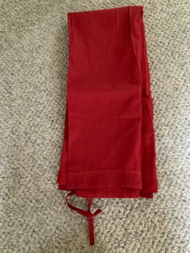 Underskirt Petticoat Sari Dress Gown Big One Size 100% Cotton Red New - Picture 4 of 4