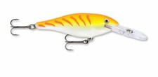 Rapala Shad Rap 07 SR07-OTU Orange Tiger UV 2 3/4" 5/16 oz Balsa Crankbait Lure