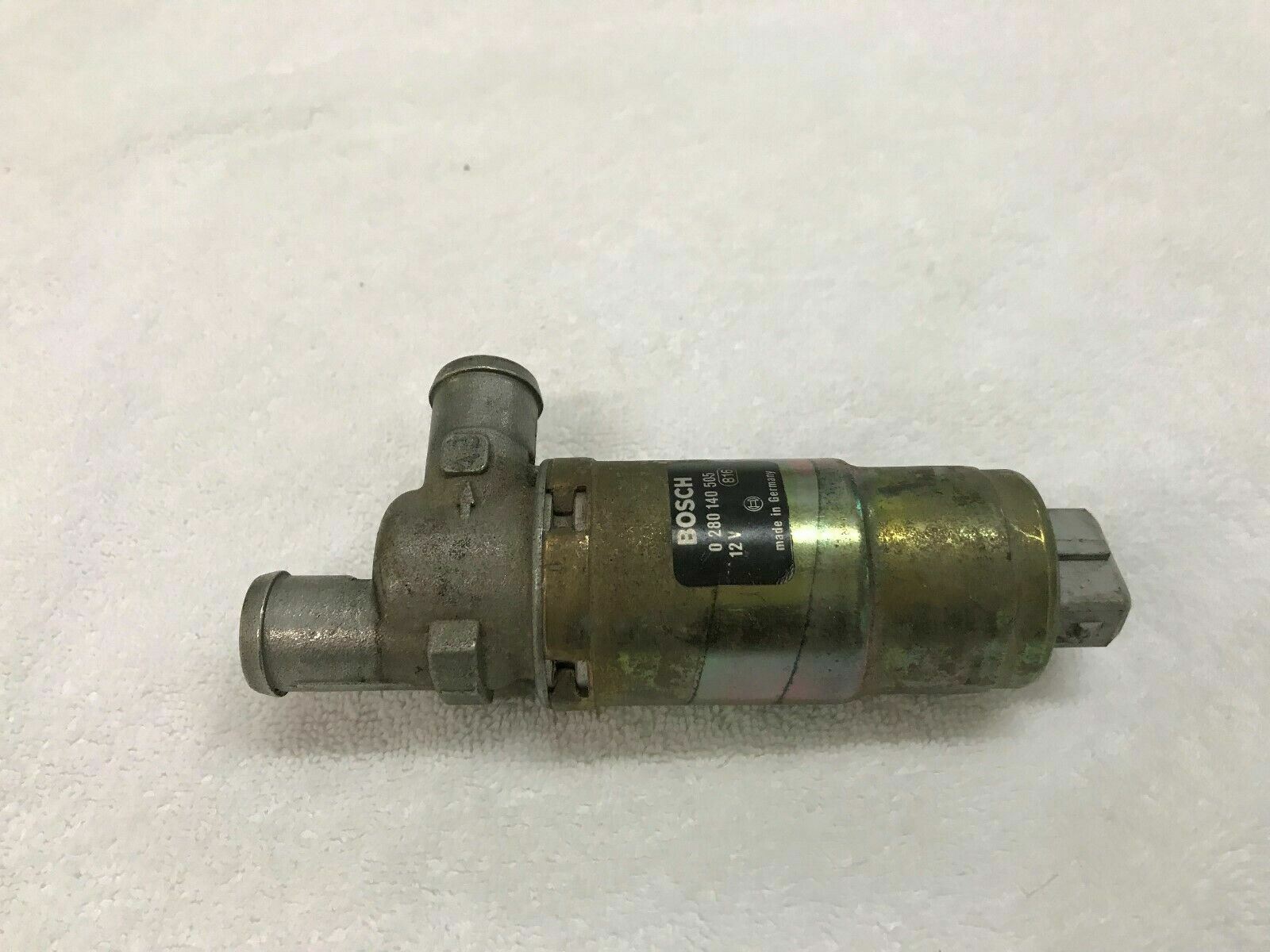 FERRARI 288 GTO IDLE AIR CONTROL VALVE PIPE CONNECTION TANK OEM 124688