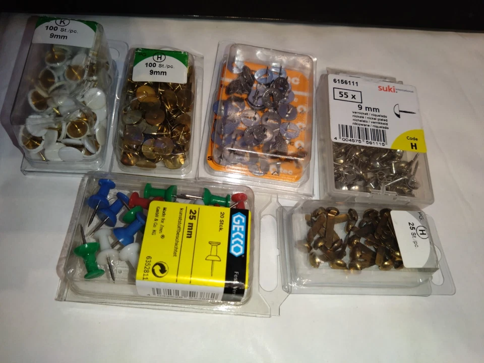 Reiszwecken und Reisnägel Nach Wahl HSI/SWG/HETTICH/SECOTEC