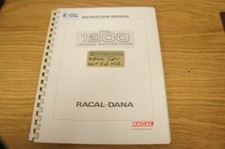 Racal/Racal-Dana Manuals - Various Available - Loc: