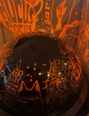 Disney Hocus Pocus LED Shadowlights Projects Images Rotating Halloween Scene NIB