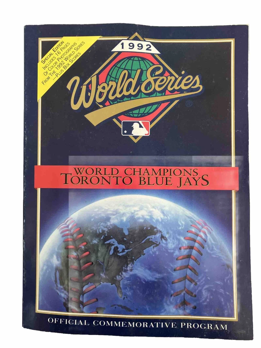 Toronto Blue Jays 1992 Vintage MLB Programs for sale | eBay