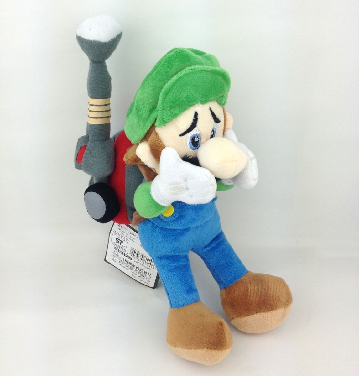 Super Mario Bros Luigi's Mansion 2 Luigi Plush Doll 6 inch Stuffed Animal  Toy