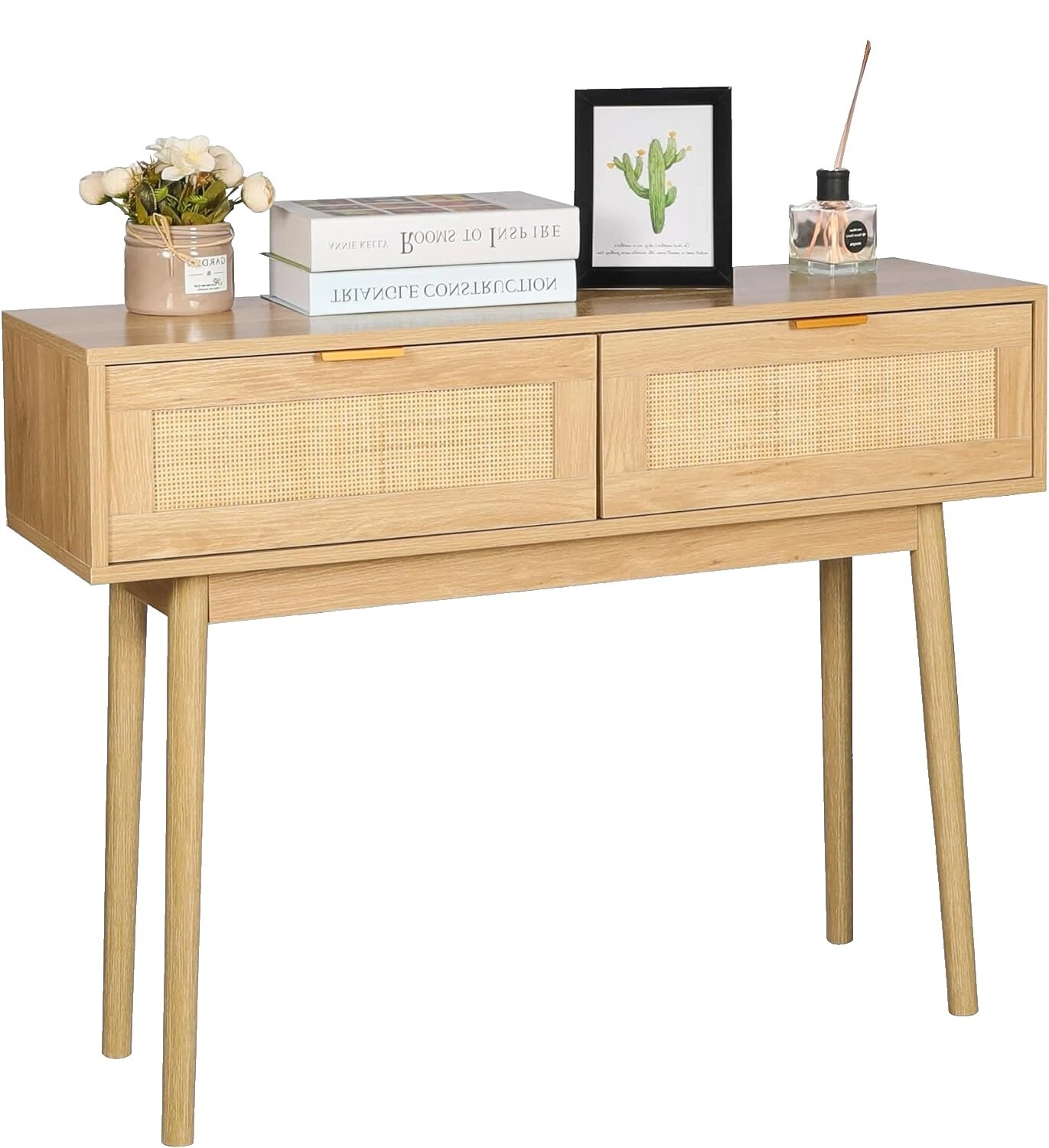 Wicker Console Table Tables