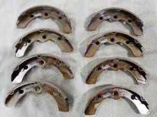 lot of 8 Columbia Par Car Harley Davidson Golf Cart Rear Brake Shoe Fits 1990-
