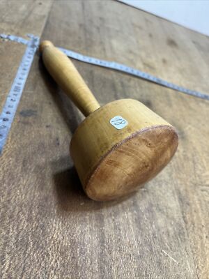 Nr. 18 old tool, altes Küchenwerkzeug Volkskunst Stößel Pürierpresse Vintage
