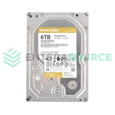 Western Digital WD6003FRYZ Gold 6TB 7.2K SATA 3.5" 6Gbps Hard Drive