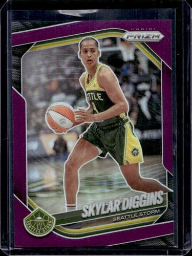 2025 Panini WNBA Prizm Skylar Diggins Purple #/149 Storm