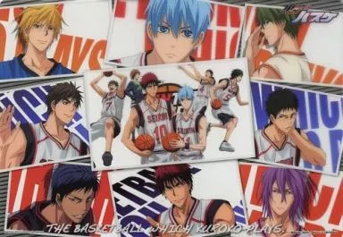 Character Card Seirin Miracle Generation Background Jumbo Carddass Kuroko'S Bask