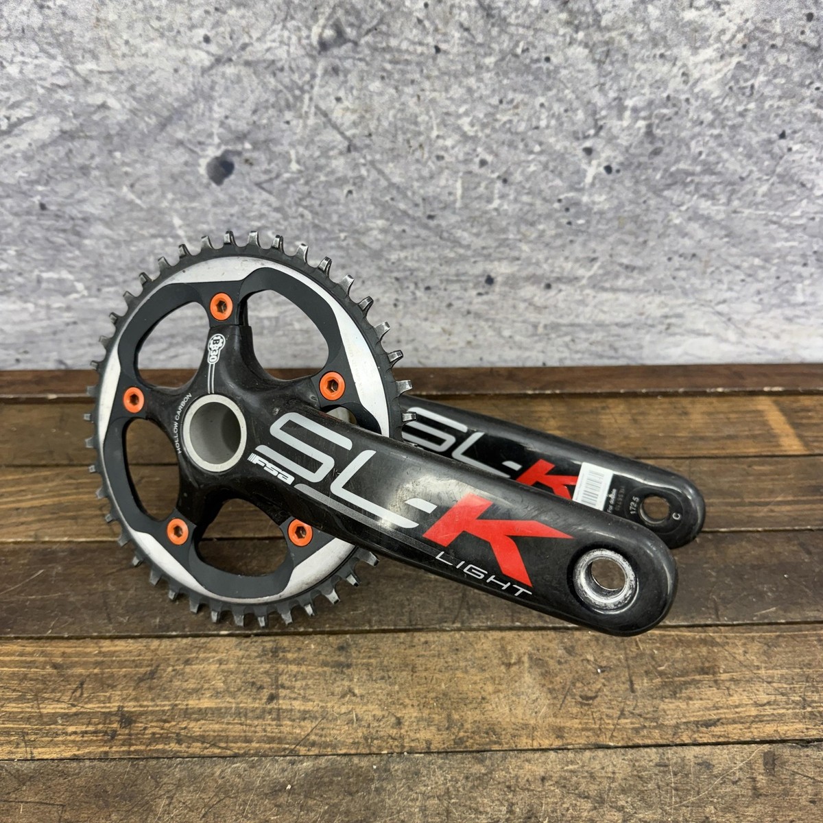FSA SL-K Light Crankset 172.5mm 42T BB30 1x Carbon Road Gravel