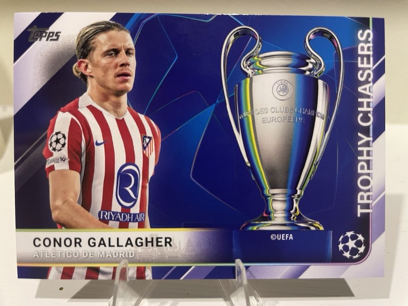 2025-26 Topps Uefa Club Competitions - Trophy Chasers Conor Gallagher #TC-11