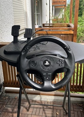 Thrustmaster T80 Racing Wheel mit Pedalen, USB, Schwarz für PS4/PS3