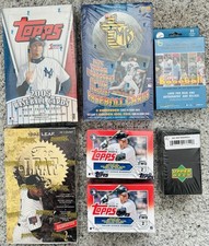 Old Shop Liquidation! NEW, Sealed Baseball Boxes LOT! 2005 Topps Hobby, Embossed