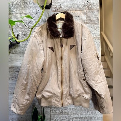 Rothco Vintage B-15A Flyer's Aviator Cotton Bomber Jacket - Men's 2XL