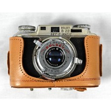 VINTAGE Bolsey B22 Set o Matic 35mm Rangefinder Camera with Case