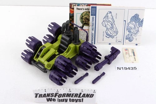 Swampmasher Vehicles v1 1988 100% Complete GI Joe ARAH