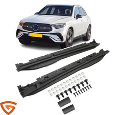 SCHWARZ Trittbretter für Mercedes GLC W254 X254 C254 Seitenschweller Einstieg