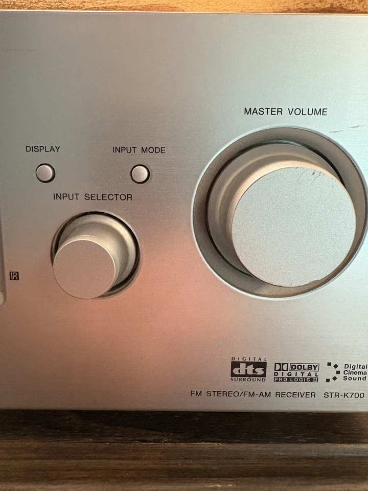 Sony STR-K700 Digital Audio Control Center FM-AM Receiver W/Speaker Bundle - Image 4 of 4