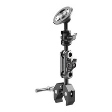 360 Degree Magnetic Mount with Adaptive C Clamp for Webcam Camera and Light Rig